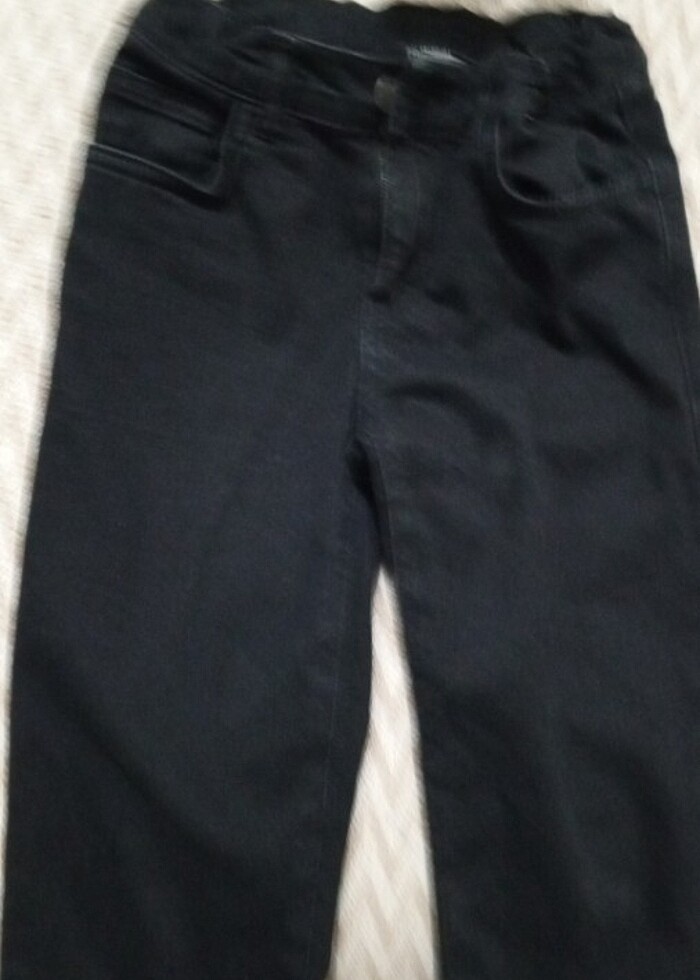 Erkek çocuk siyah kot LCW 8-9 yaş - Görsel 2