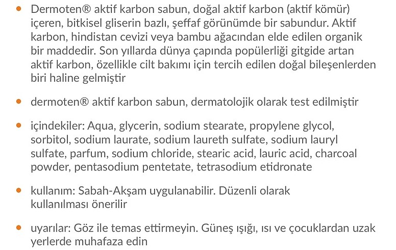 Beden Aktif karbon doğal sabun