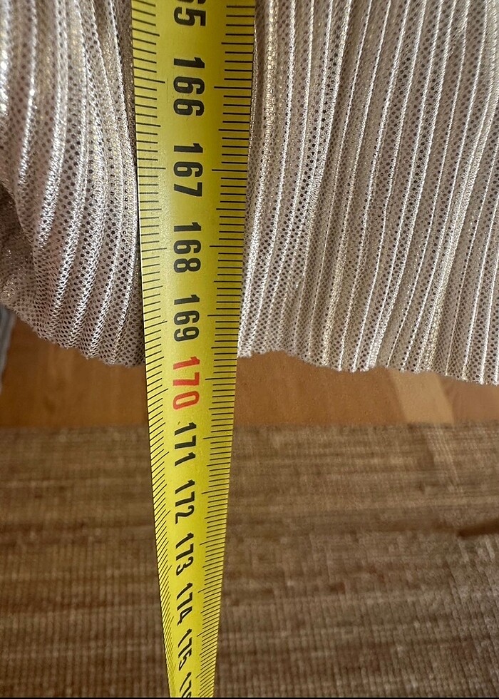 Gold metalik tulum - Görsel 3