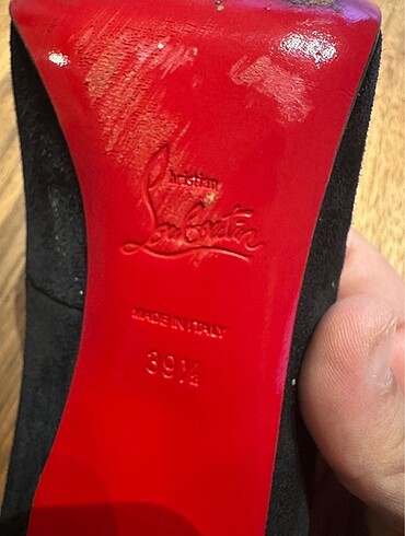 39,5 Beden siyah Renk . Orijinal stiletto