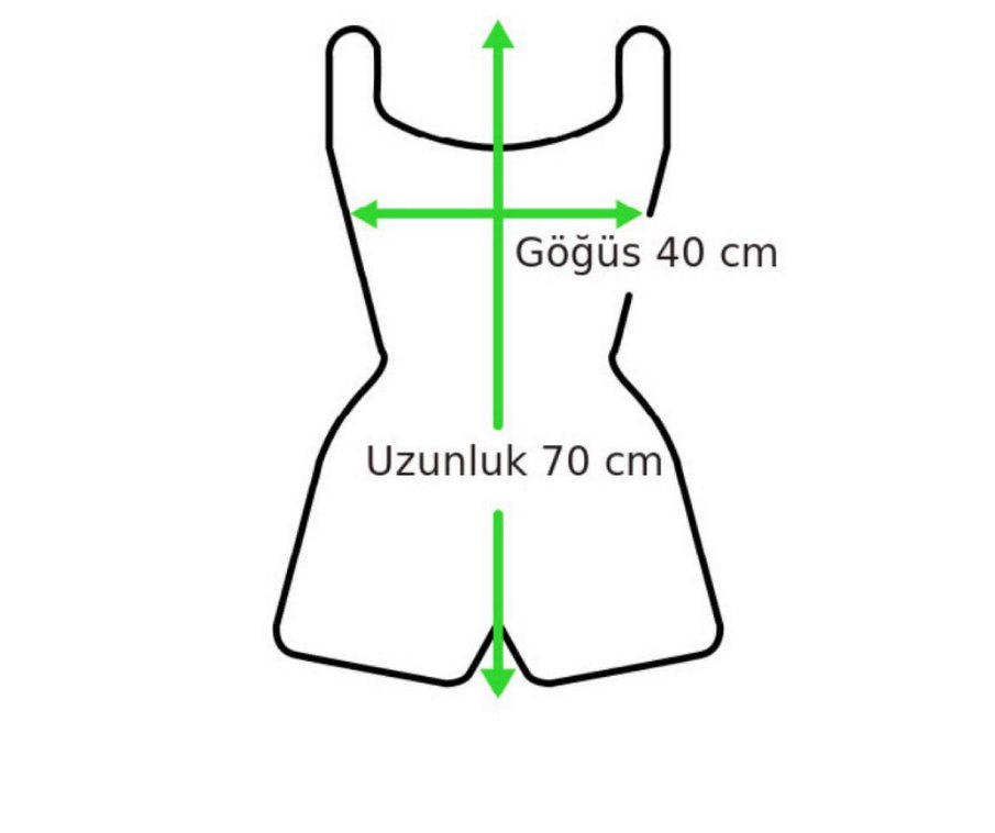 Kadın Turkuaz V Yaka Tulum - Görsel 2