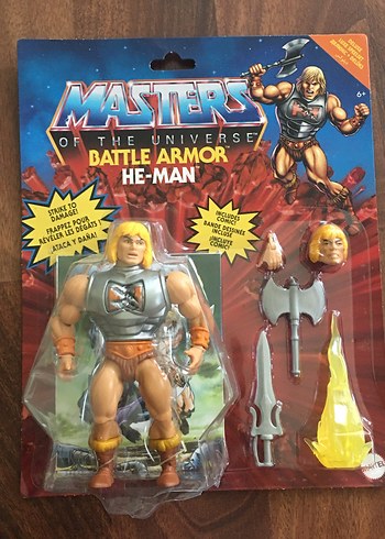Masters of the Universe Battle Armor He-Man Figürü