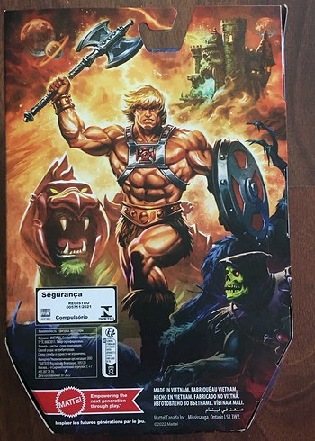  Beden Masters of the Universe He-Man Aksiyon Figürü
