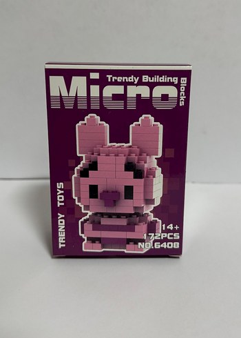 Renkli Mini Lego Figür Seti - Mavi - Görsel 4