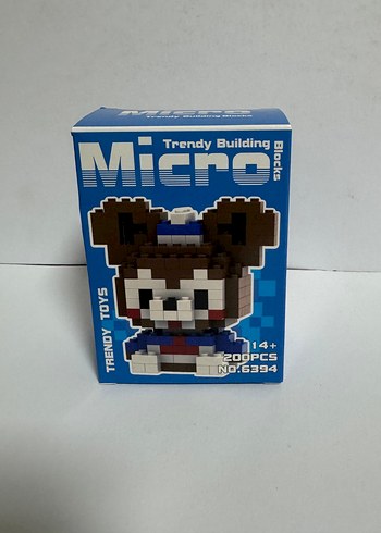 Renkli Mini Lego Figür Seti - Mavi - Görsel 2