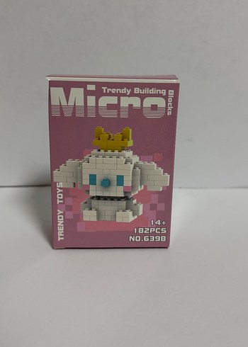 Renkli Mini Lego Figür Seti - Mavi - Görsel 3