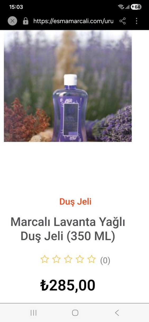 Lavanta Kokulu Duş Jeli 300 ml - Görsel 5
