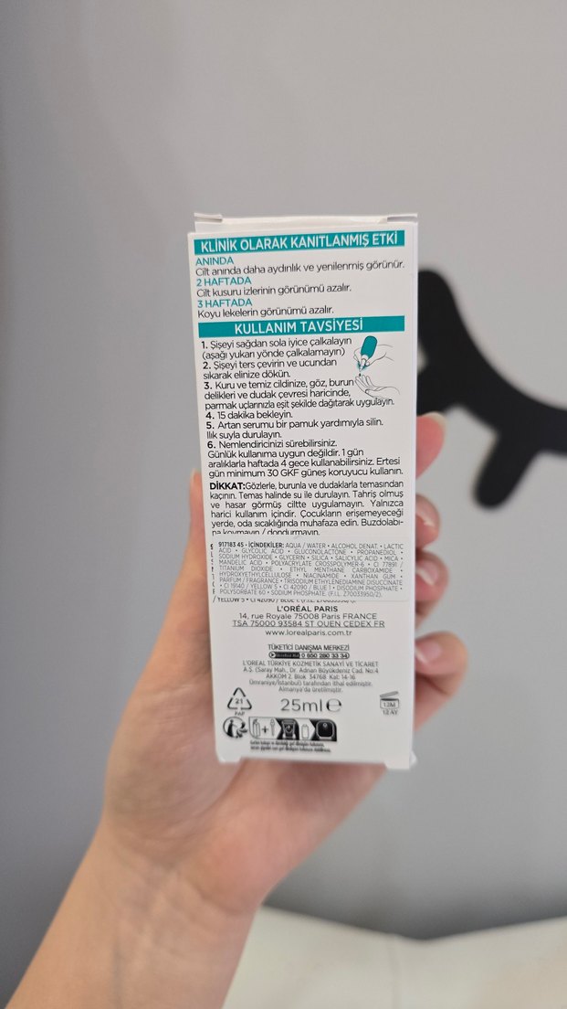 L'Oréal Bright Reveal Yenileyici Peeling Serumu - Görsel 3