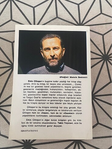 Önce İnsanım Sonra Gazeteci- Emin Çölaşan