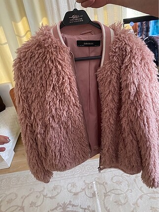 Zara peluş kürk