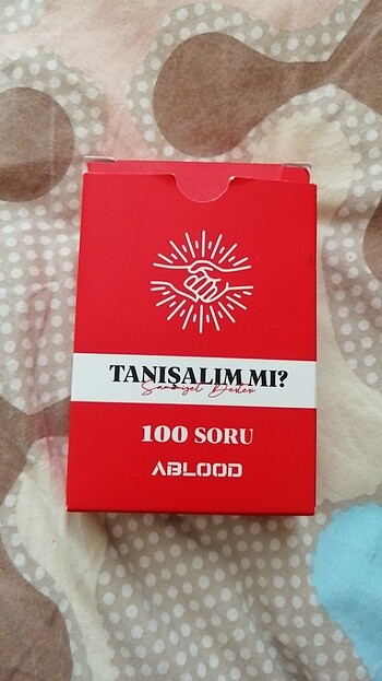 Tanışalım mı oyun kartları