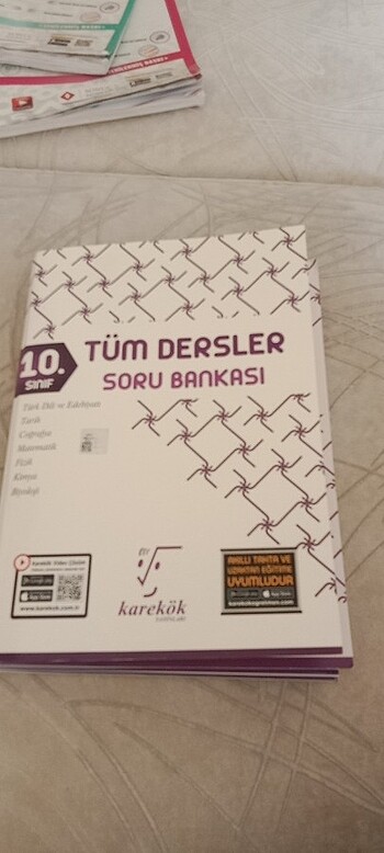 Tüm dersler soru bankası 10 sınıf karekök yayınları