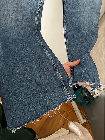 36 Beden mavi Renk Zara jean