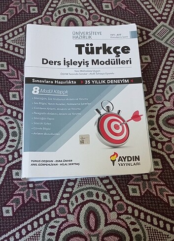 TYT Ayt Türkçe Ders İşleyiş Modülleri Aydın Yayınları 