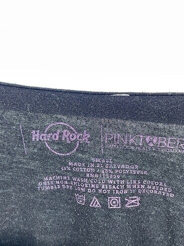 s Beden siyah Renk Hard Rock T-shirt %70 İndirimli.