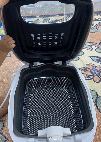 Tefal Tefal Super Uno Beyaz Fritöz 1.5 kg Kapasiteli