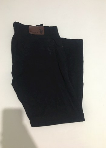 U.S Polo Assn. Us Polo Assn Siyah Duz Kesim Pantolon