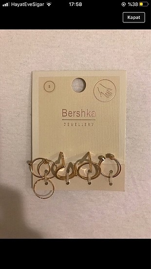 Bershka yüzük