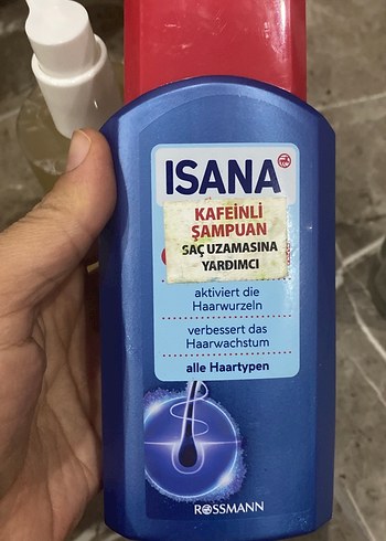 Isana Kafeinli Saç Uzamasına Yardımcı Şampuan