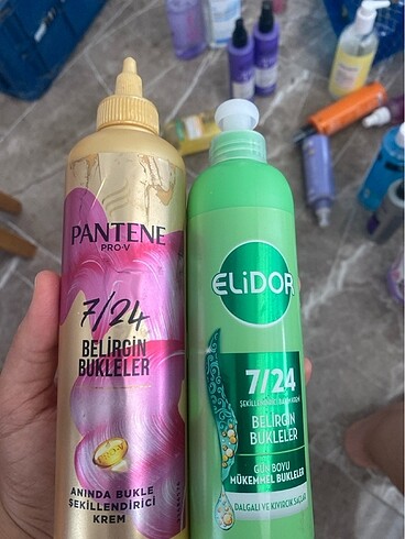 Pantene bukleli saç için