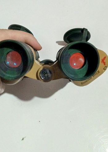 Bej ve koyu renkli dürbün - Görsel 3