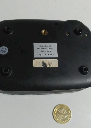 Siyah Mini Projeksiyon Cihazı - Görsel 2