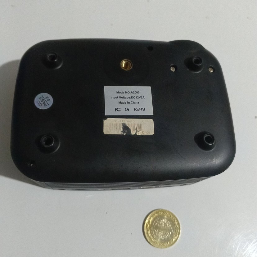 Siyah Mini Projeksiyon Cihazı - Görsel 2