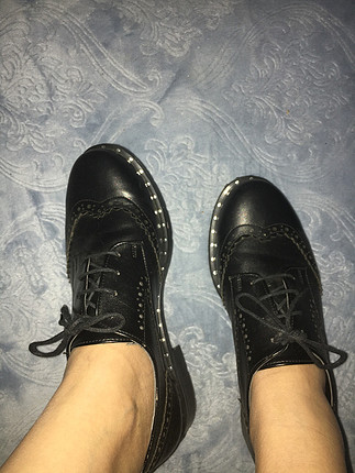 37 Beden siyah Renk Siyah rahat loafer ayakkabı