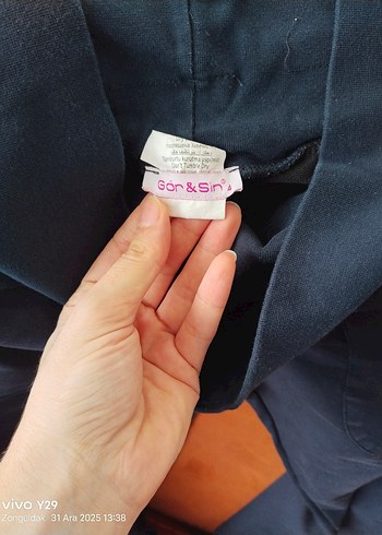 Lacivert Hamile Eşofman - Görsel 3