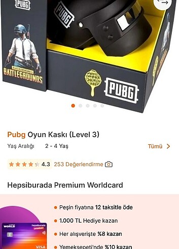 Pugb kask level 3