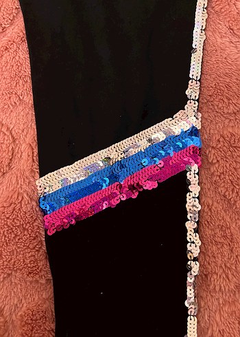 Kız Çocuk Siyah Fırfırlı Tayt kayla kids - Görsel 2