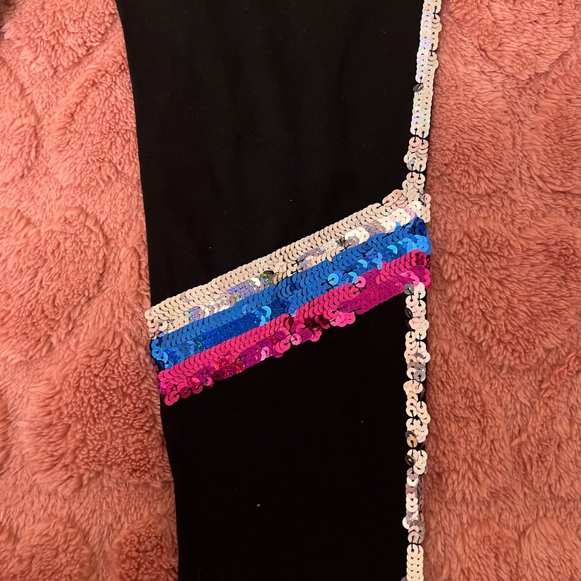 Kız Çocuk Siyah Fırfırlı Tayt kayla kids - Görsel 2