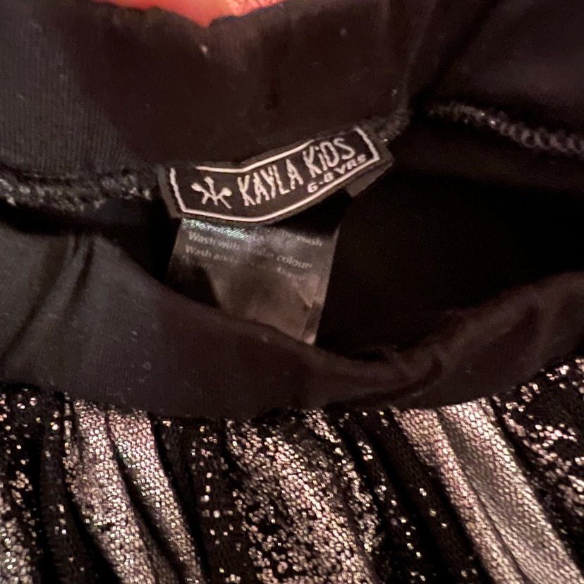 Kız Çocuk Siyah Fırfırlı Tayt kayla kids - Görsel 4