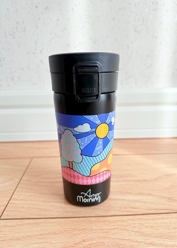 Çift Katmanlı Paslanmaz 304 Çelik Termos 380 ml - Görsel 2