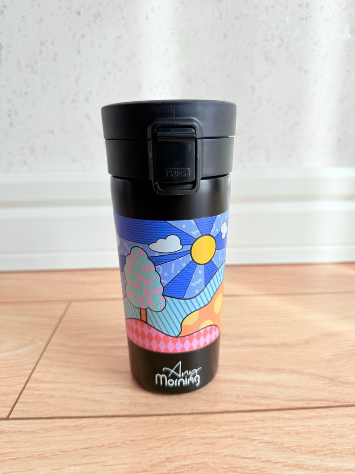 Çift Katmanlı Paslanmaz 304 Çelik Termos 380 ml - Görsel 2