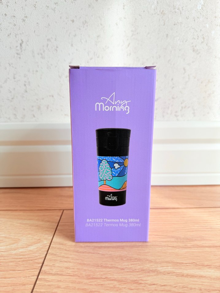 Çift Katmanlı Paslanmaz 304 Çelik Termos 380 ml - Görsel 4