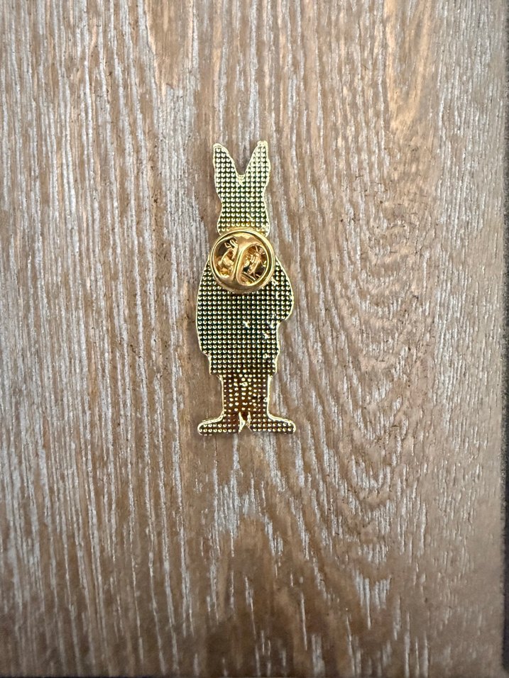 Alice in wonderland Tavşan Rozet - Görsel 3