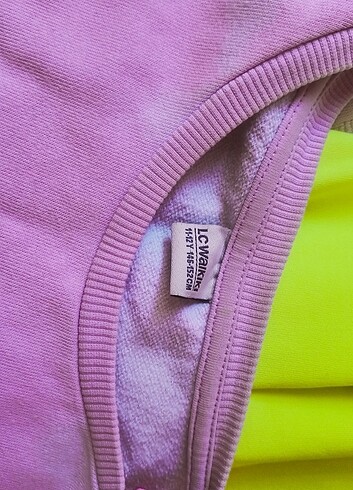 11-12 Yaş Beden çeşitli Renk Kız çocuk2 adet sweatshirt