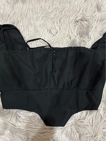 s Beden siyah Renk trendyol crop