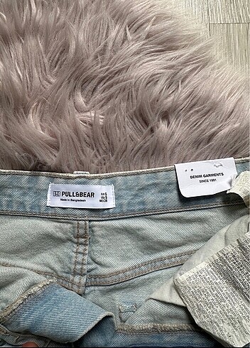 s Beden mavi Renk pull&bear mini etek