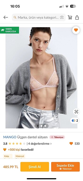 s Beden pull&bear ikili sütyen