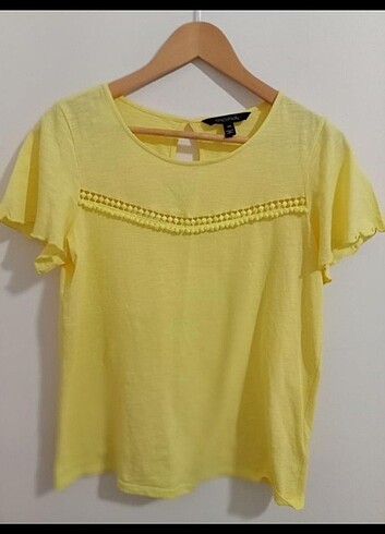 Long Tall Sally sarı T-shirt