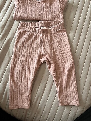 6 Ay Beden pembe Renk H&M ikili takım