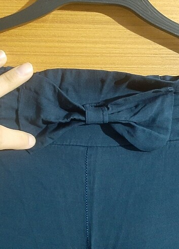 Zara lacivert kumaş İspanyol parça pantalon