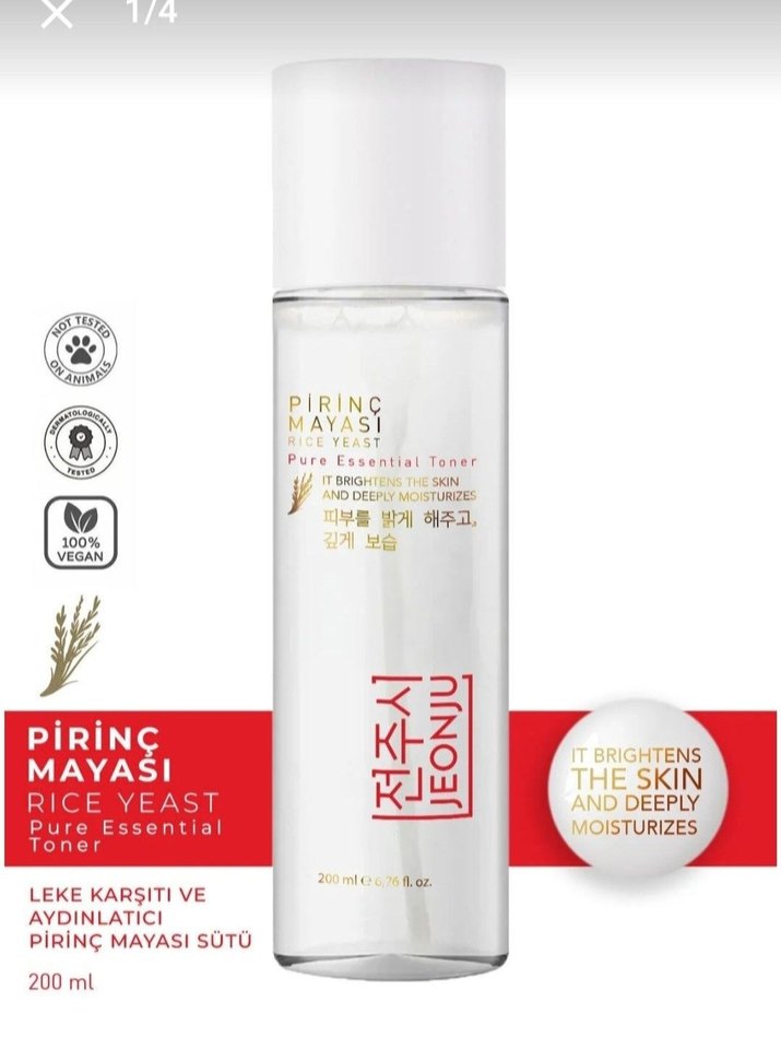 Pirinç Mayası Aydınlatıcı Toner 200 ml - Görsel 3