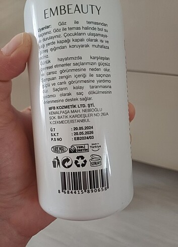 Diğer EMBEAUTY Şampuan.