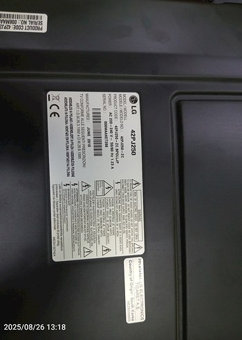 LG 42 inç plazma TV - Görsel 7