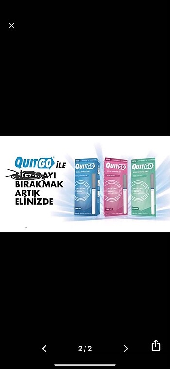 Quitgo sigara bıraktııcı