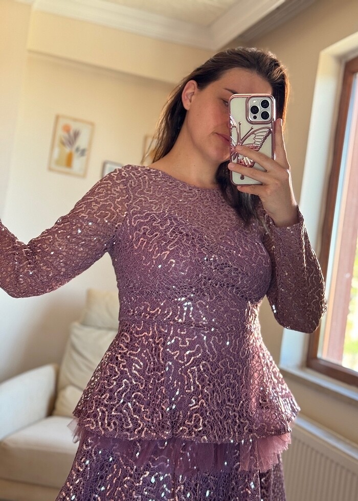 Pullu abiye - Görsel 3