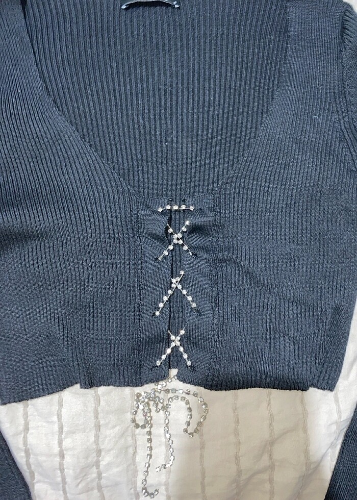 Crop taşlı - Görsel 3